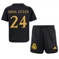 Koszulka piłkarska Real Madrid Arda Guler #24 Strój Trzeci dla dzieci 2023-24 tanio Krótki Rękaw (+ Krótkie spodenki)